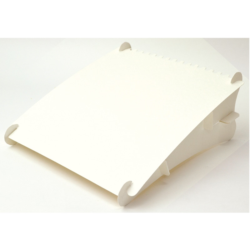 ササガワ ネックレスボード 44-5815 組立式 ホワイト 1冊(2個入)