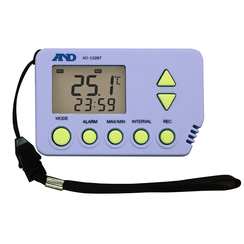 【直送品】 エー・アンド・デイ デジタル温度データロガー  AD5326T 1台（ご注文単位10台）