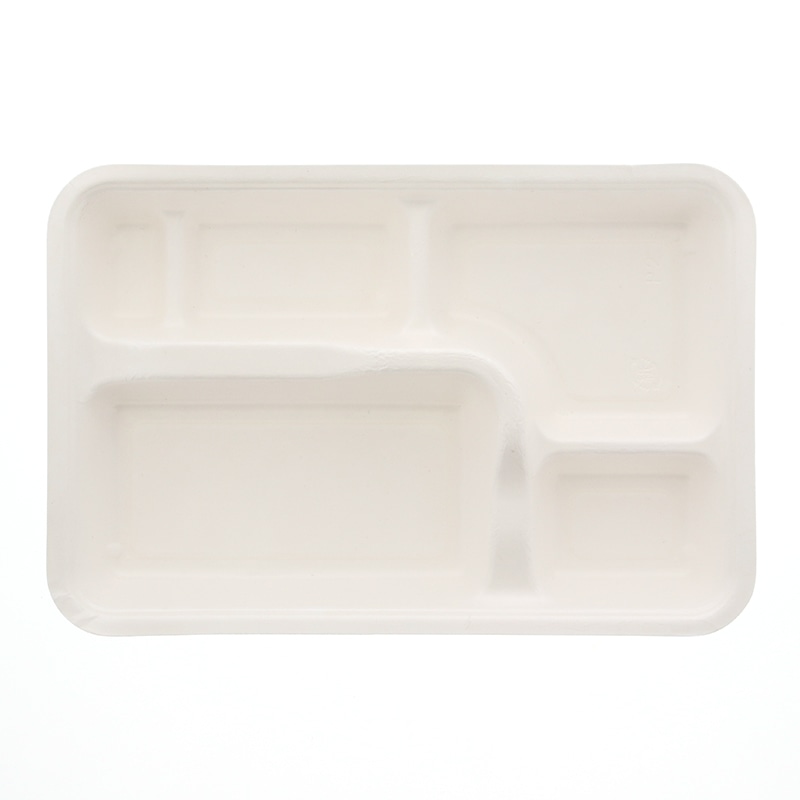 【直送品】 アヅミ産業 紙製弁当容器　本体 P－2 白 50枚/袋（ご注文単位12袋）