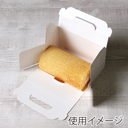 直送品】 サガシキ nwロールケーキ箱 キャリー エコB 50枚入