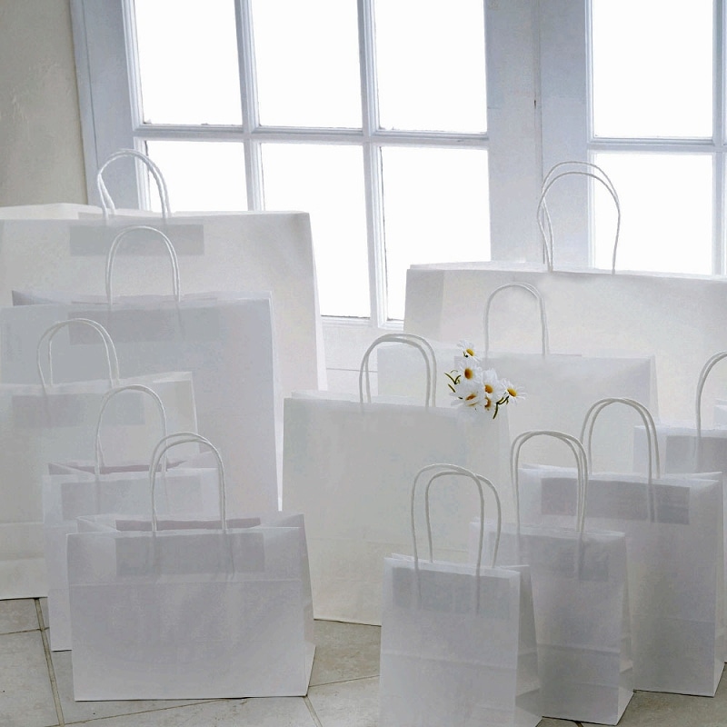 HEIKO 紙袋 Pスムースバッグ 25-19 白無地 25枚 4901755358827 通販 包装用品・店舗用品のシモジマ オンラインショップ