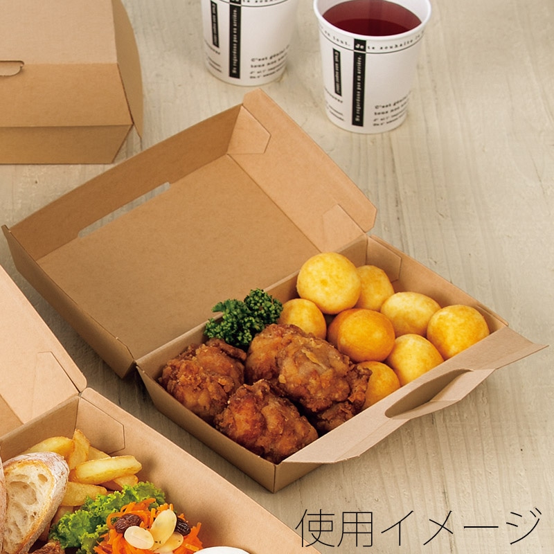 HEIKO 食品容器 ネオクラフト ランチボックス S 20枚 4901755653663 通販 | 包装用品・店舗用品のシモジマ オンラインショップ