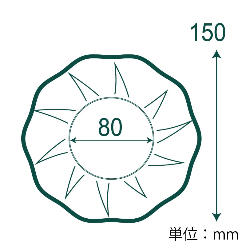 HEIKO 紙皿 クラフトサンプレート 15cm 25枚｜【シモジマ】包装用品