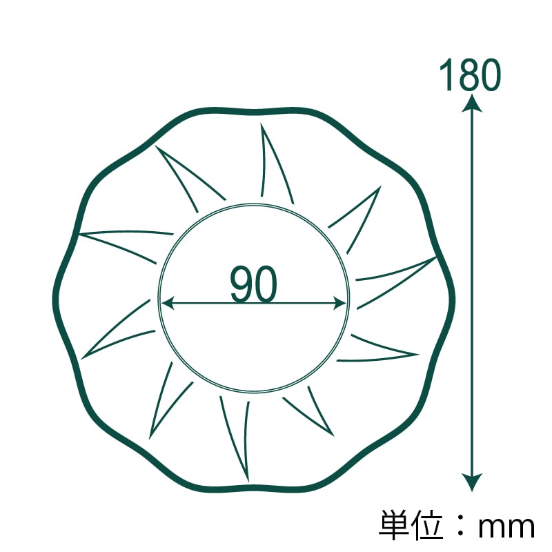 HEIKO 紙皿 クラフトサンプレート 18cm 25枚