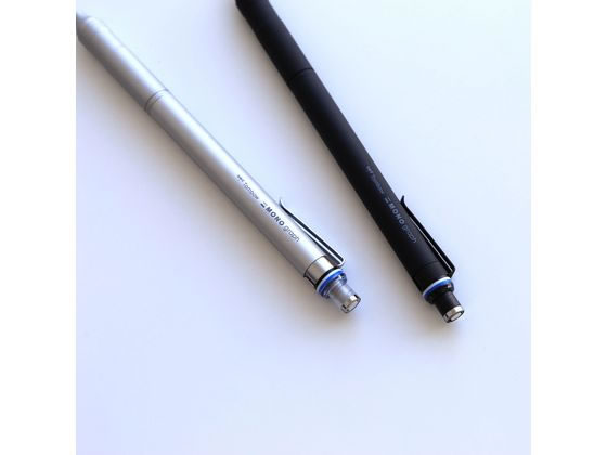 トンボ鉛筆 シャープペンシル モノグラフファイン 0.3 シルバー DPA-111A 1本（ご注文単位1本)【直送品】 包装用品・店舗用品の通販  シモジマ