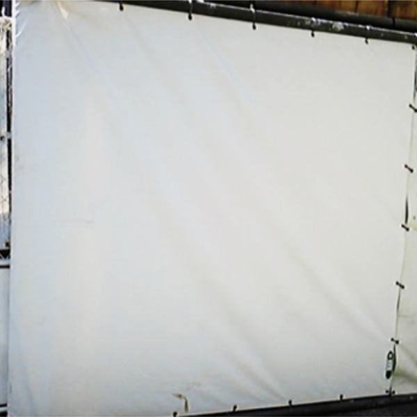 海外 輸入品 防炎シート （白色） 5.4×5.4m - DIY・工具