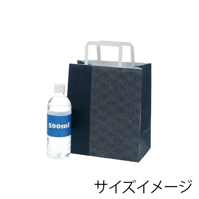 HEIKO 紙袋 H25チャームバッグ S2(平手) 鮫小紋 50枚｜【シモジマ】包装用品・店舗用品の通販サイト