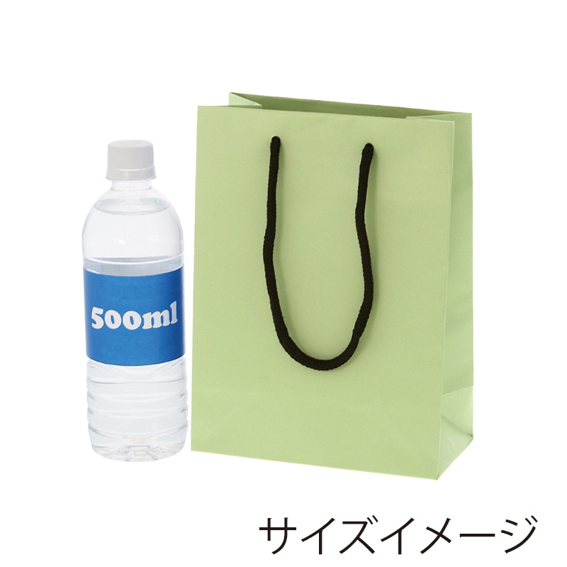 HEIKO 紙袋 ブライトバッグ T-3 ピスタチオ(マットタイプ) 10枚