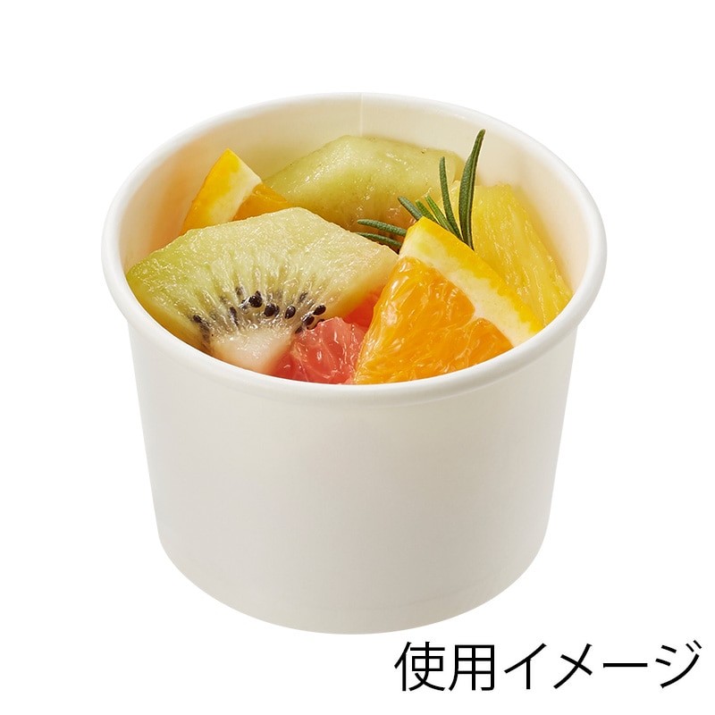 HEIKO 製菓資材 アイスカップ 3.5オンス(150ml) 76-150 ホワイト 50個