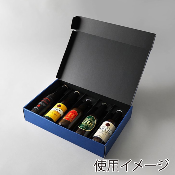 和気 セレクトギフトケース 缶10　瓶5 黒／青 20枚/箱（ご注文単位1箱）【直送品】