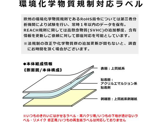 プラス いつものラベル A4 ノーカット 500枚 ME-500S 48-865 1箱（ご注文単位1箱)【直送品】｜包装用品・店舗用品の通販サイト  シモジマ