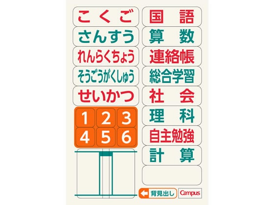 コクヨ キャンパスノート(用途別)セミB5 5mm方眼罫 5冊パック 1セット（ご注文単位1セット)【直送品】 包装用品・店舗用品の通販 シモジマ