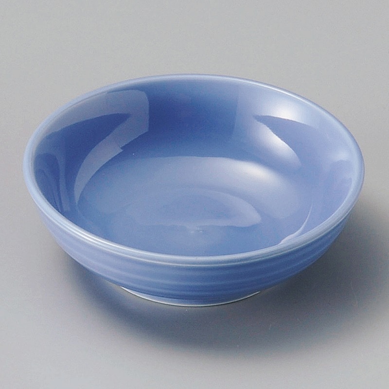 金正陶器 ブルー丸鉢（大） 1個（ご注文単位1個）【直送品】