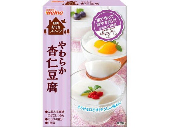 日清製粉ウェルナ お菓子百科やわらか杏仁豆腐 60g 1箱※軽（ご注文単位1箱)【直送品】