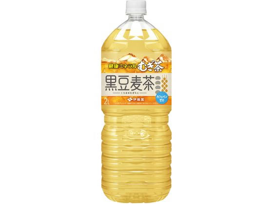 伊藤園 健康ミネラルむぎ茶 黒豆麦茶 2L 1個※軽（ご注文単位1個