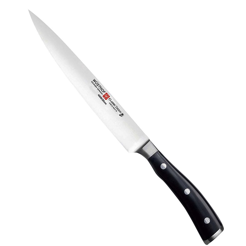 【直送品】 ヴォストフクラシックアイコンサンドウィッチナイフ（カービングナイフ）両刃4506－16cm　1個（ご注文単位1個）