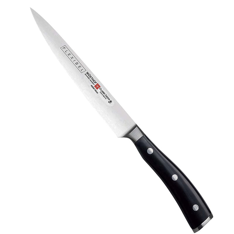 【直送品】 ヴォストフクラシックアイコンフィレットナイフ両刃4556－16cm1030333716　1個（ご注文単位1個）