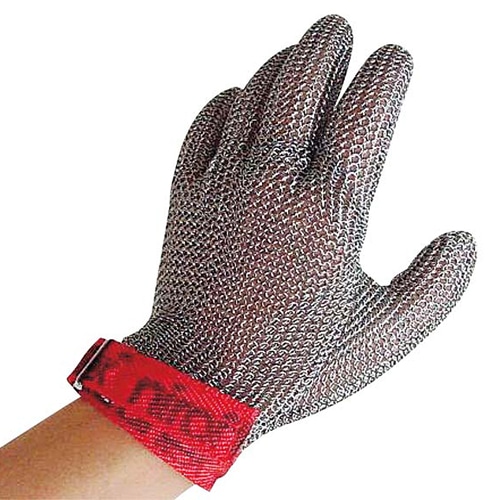 【直送品】 ニロフレックス　メッシュ手袋　ステンレス 1枚　S  1個（ご注文単位1個）