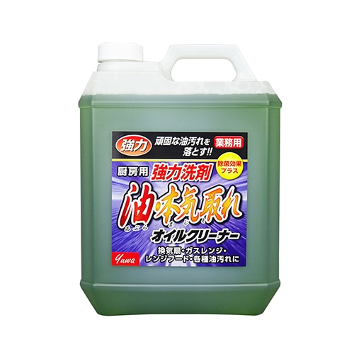 【直送品】 友和 強力洗剤　油本気取れオイルクリーナー 4L  1本（ご注文単位4本）