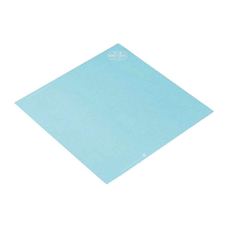 【直送品】 水野産業 ハニークレープ包装紙　ブルー  01490 1000枚/束（ご注文単位3束）