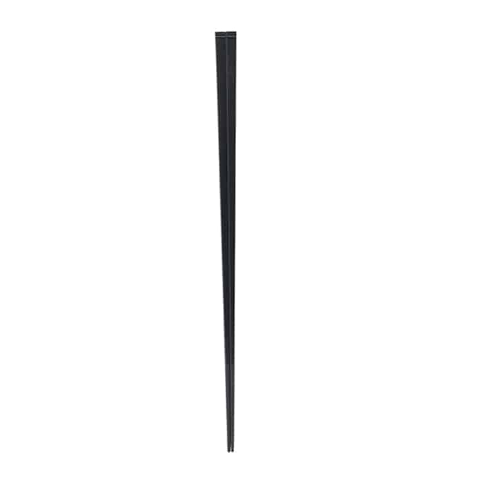 【直送品】 福井クラフト PBT樹脂箸　23．5cm　細身竹型箸 黒OM 90023165 1組（ご注文単位1組）