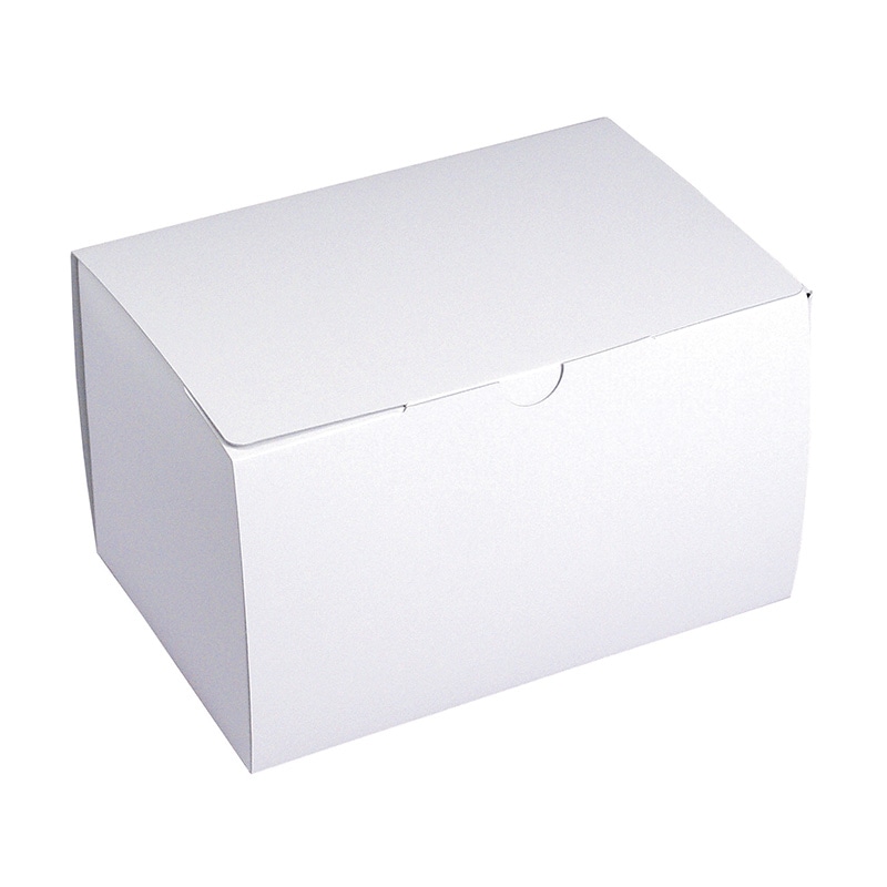 【直送品】 ヤマニパッケージ 洋菓子箱　サービス組立110　保冷剤収納フラップ付 ＃6 20－512 400枚/箱（ご注文単位1箱）