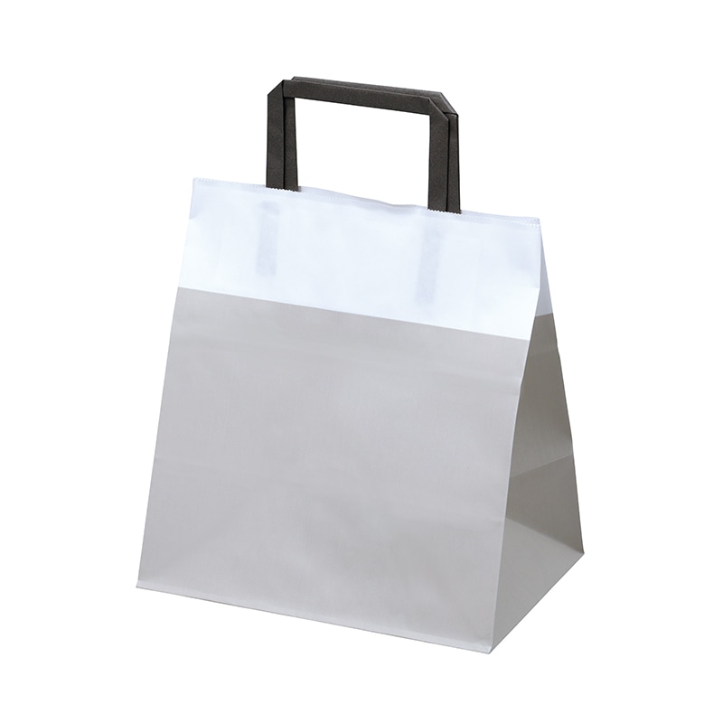 【直送品】 ヤマニパッケージ 手提げ紙袋　トリニティバッグ　M アッシュグレー 20－2225 200枚/箱（ご注文単位1箱）