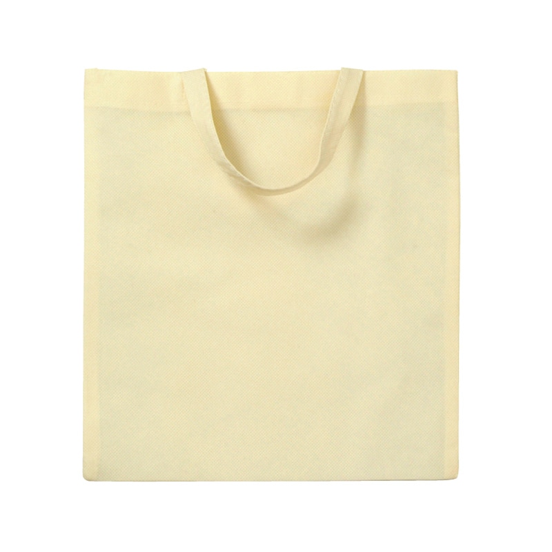 不織布手提げバッグ小10枚ベージュB450J-BE 人気海外一番 - 袋