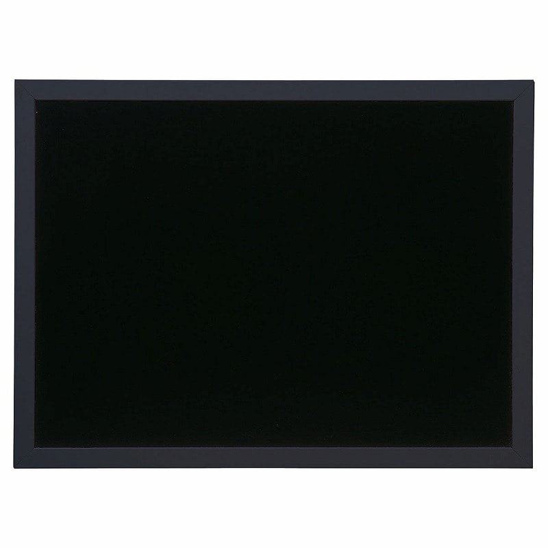 【直送品】ストア・エキスプレス ブラックボード　マグネットタイプ　マット片面仕様 60×45cm 61－554－2－3　ブラック 1枚（ご注文単位1枚）