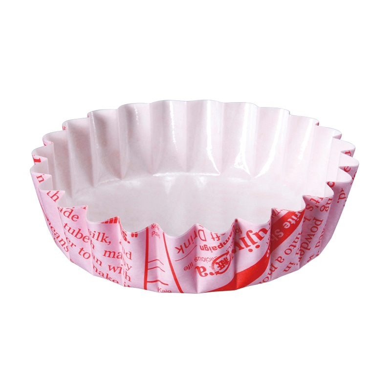 【直送品】フォーション 焼菓子カップ　JPマドカップ英字柄 70×20 ピンク 1350枚/箱（ご注文単位1箱）