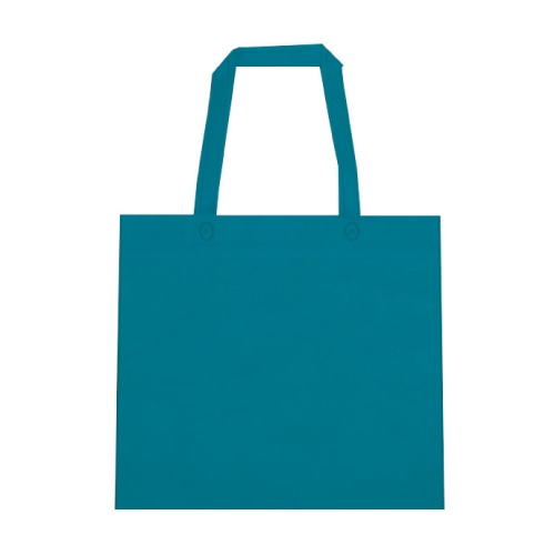 【直送品】㈱三和 不織布　手提バッグ  SW3835－13　タ－コイズブルー 50枚/袋（ご注文単位1袋）