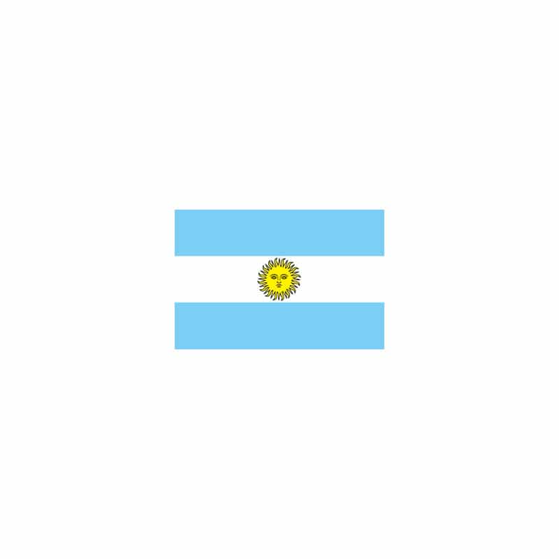 【直送品】 P・O・Pプロダクツ 世界の国旗 No．2 22832　アルゼンチン 1枚（ご注文単位1枚）