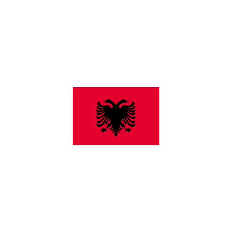 【直送品】 P・O・Pプロダクツ 世界の国旗 L版 22834　アルバニア 1枚（ご注文単位1枚）