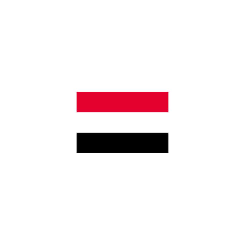 【直送品】 P・O・Pプロダクツ 世界の国旗 ミニフラッグ 22857　イエメン 1枚（ご注文単位1枚）