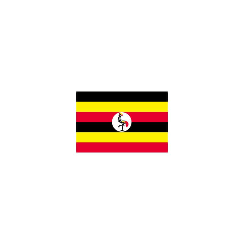 【直送品】 P・O・Pプロダクツ 世界の国旗 No．1 22887　ウガンダ 1枚（ご注文単位1枚）