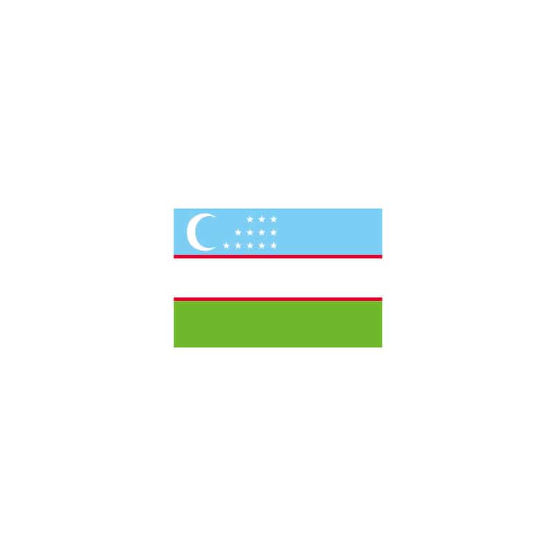 【直送品】 P・O・Pプロダクツ 世界の国旗 No．2 22896　ウズベキスタン 1枚（ご注文単位1枚）