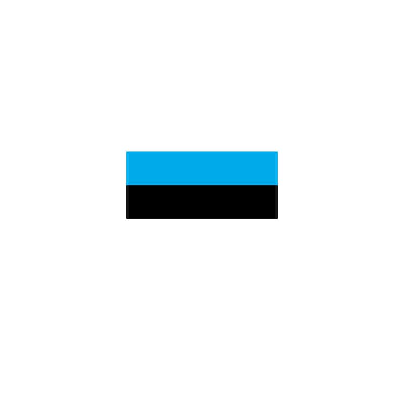 P・O・Pプロダクツ 世界の国旗 ミニフラッグ 22913　エストニア 1枚（ご注文単位1枚）【直送品】