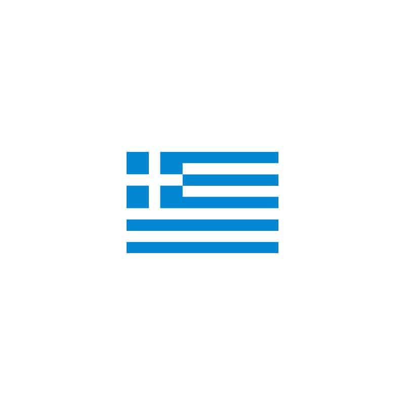 【直送品】 P・O・Pプロダクツ 世界の国旗 L版 23006　ギリシャ 1枚（ご注文単位1枚）