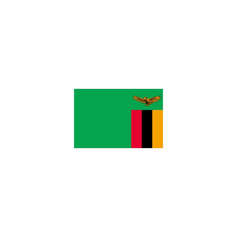 【直送品】 P・O・Pプロダクツ 世界の国旗 No．2 23076　ザンビア 1枚（ご注文単位1枚）