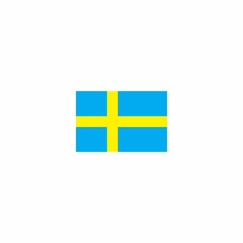 【直送品】 P・O・Pプロダクツ 世界の国旗 No．1 23115　スウェーデン 1枚（ご注文単位1枚）