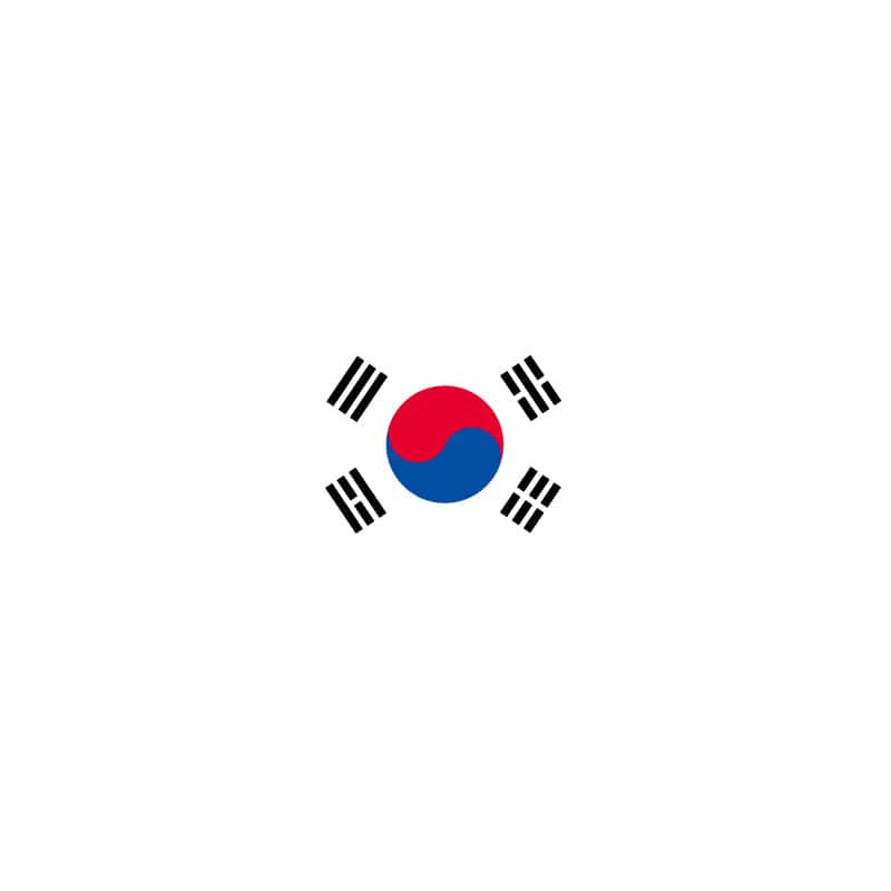 【直送品】 P・O・Pプロダクツ 世界の国旗 No．2 23188　大韓民国 1枚（ご注文単位1枚）