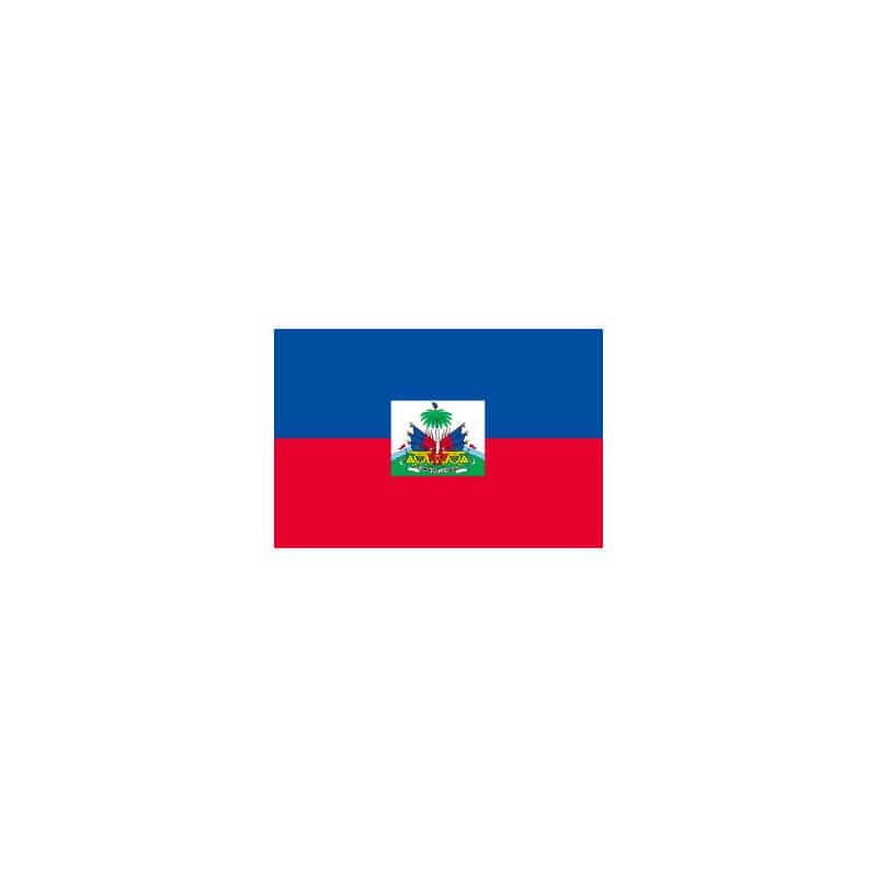 【直送品】 P・O・Pプロダクツ 世界の国旗 ミニフラッグ 23309　ハイチ 1枚（ご注文単位1枚）
