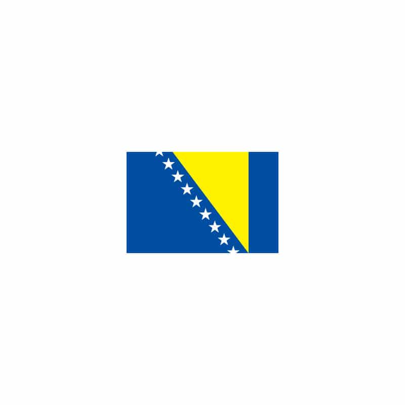 【直送品】 P・O・Pプロダクツ 世界の国旗 L版 23438　ボスニアヘルツェゴビナ 1枚（ご注文単位1枚）