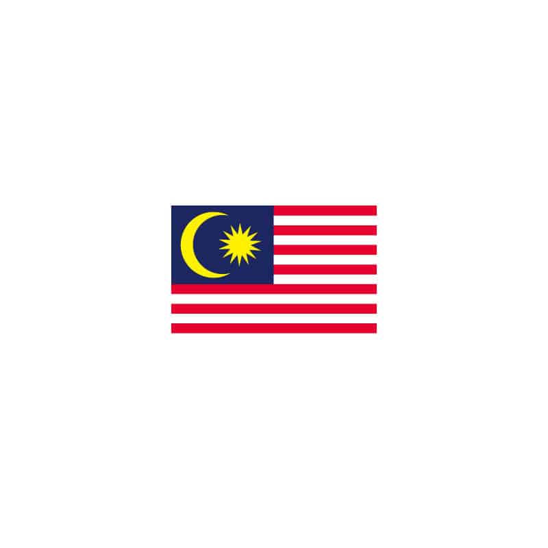 【直送品】 P・O・Pプロダクツ 世界の国旗 L版 23482　マレーシア 1枚（ご注文単位1枚）