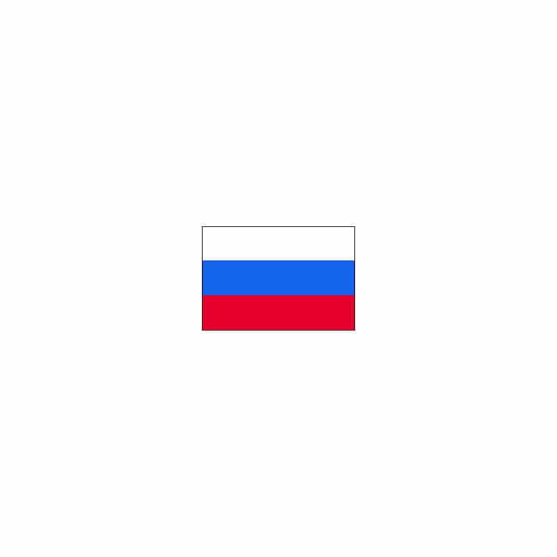 【直送品】 P・O・Pプロダクツ 世界の国旗 ミニフラッグ 23593　ロシア 1枚（ご注文単位1枚）
