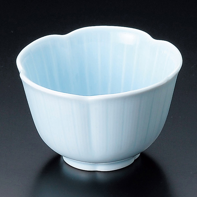 青磁 花型小鉢 ７個組 - 陶芸
