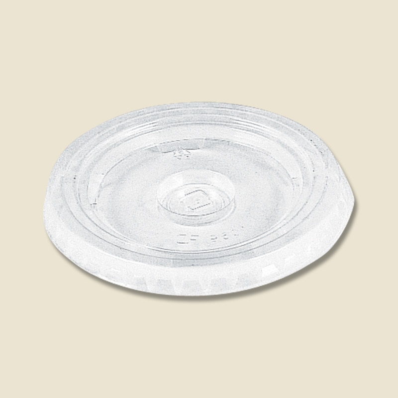 HEIKO プラスチックカップ 平型蓋 口径80mm用 C穴付 透明 100個 4547432650398 通販 包装用品・店舗用品のシモジマ  オンラインショップ