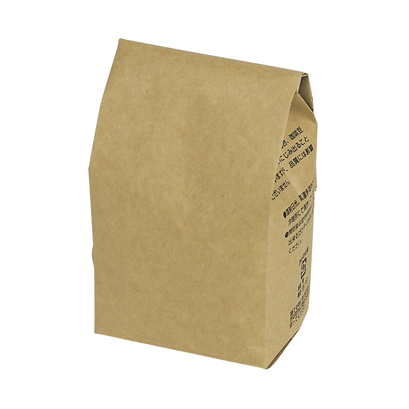 ヤマニパッケージ ブレスパックガゼット袋 200g COT－504　クラフト 100枚/束（ご注文単位10束）【直送品】