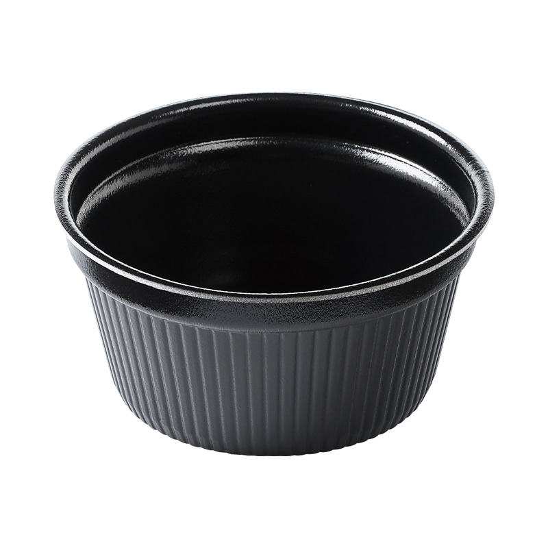 エフピコ 食品容器 MFPドリスカップ 142-700 本体 黒W 30枚