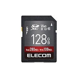 エレコム SDXCカード データ復旧サービス付 UHS-II V60 128GB (MF-FS128GU23V6R)